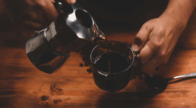 How to Brew Coffee in a Moka Pot v