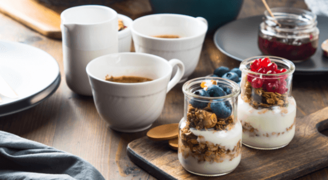 Oat and Blueberry Coffee